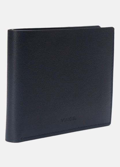 VINCE Men Nappa Leather Bifold Wallet in Bags BLACK