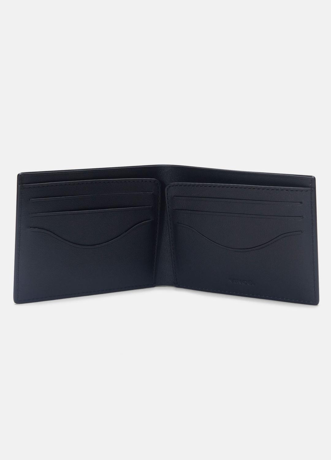 VINCE Men Nappa Leather Bifold Wallet in Bags BLACK