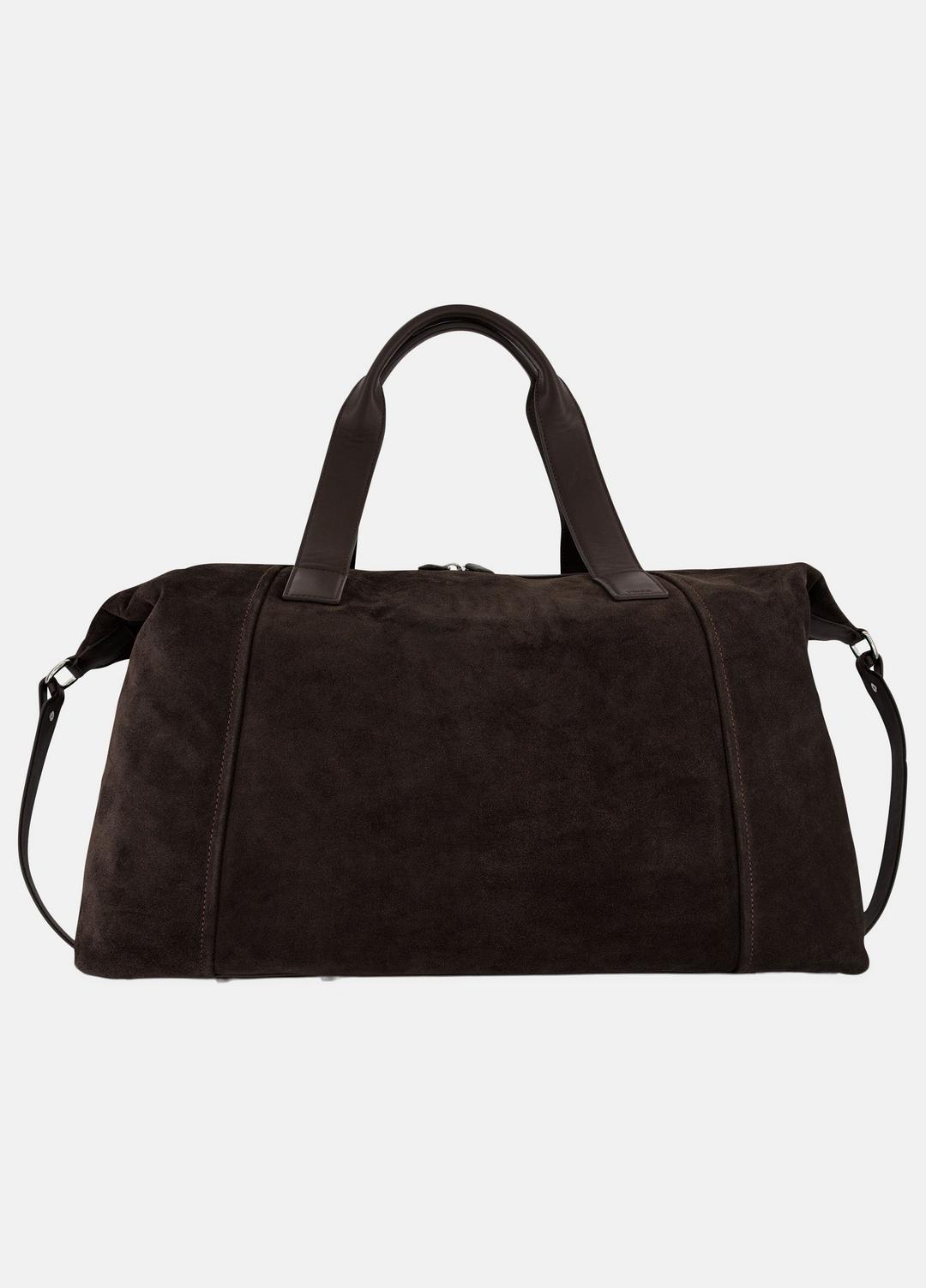 VINCE Men Westmore Suede Duffle Bag in Bags TOBACCO