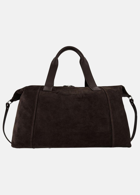 VINCE Men Westmore Suede Duffle Bag in Bags TOBACCO