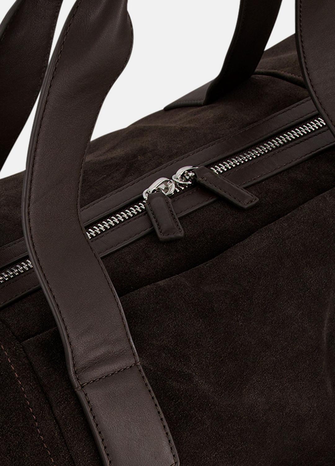 VINCE Men Westmore Suede Duffle Bag in Bags TOBACCO