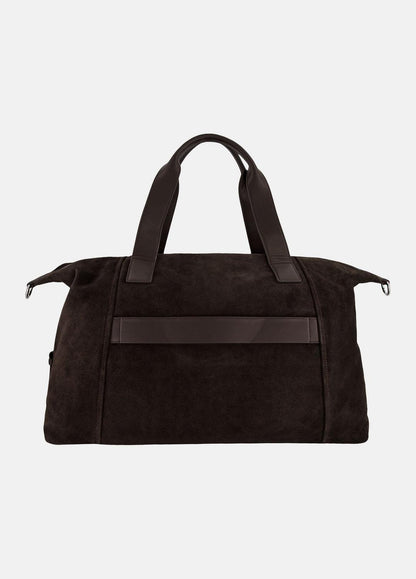 VINCE Men Westmore Suede Duffle Bag in Bags TOBACCO