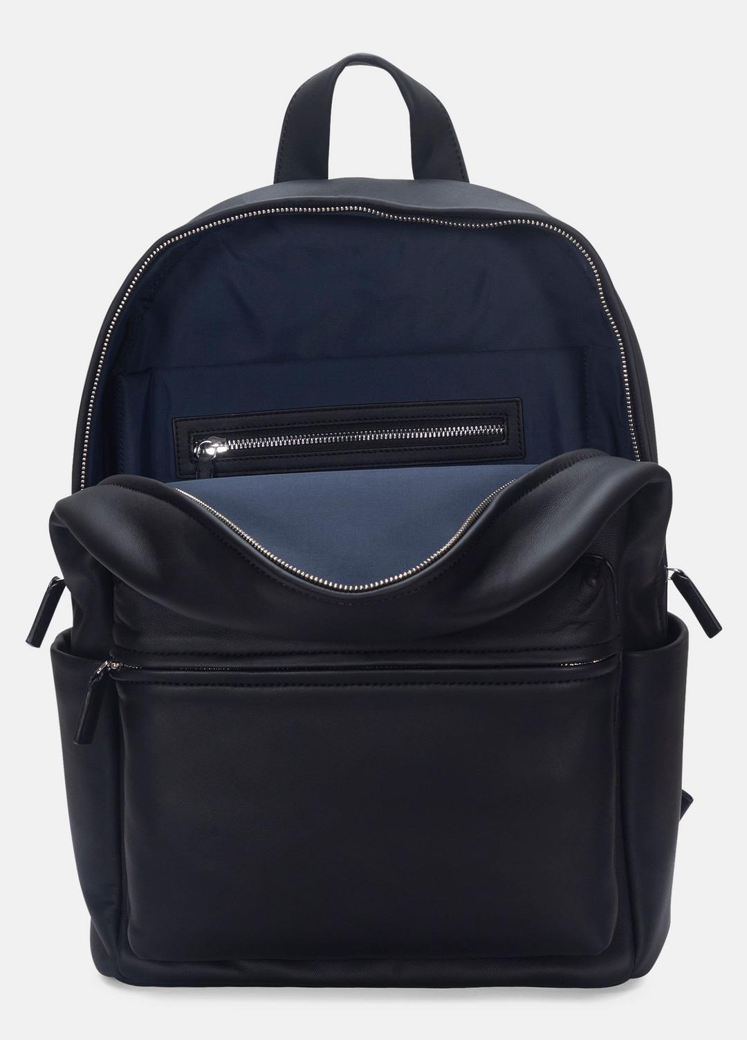 VINCE Men Cavalor Leather Backpack in Bags BLACK