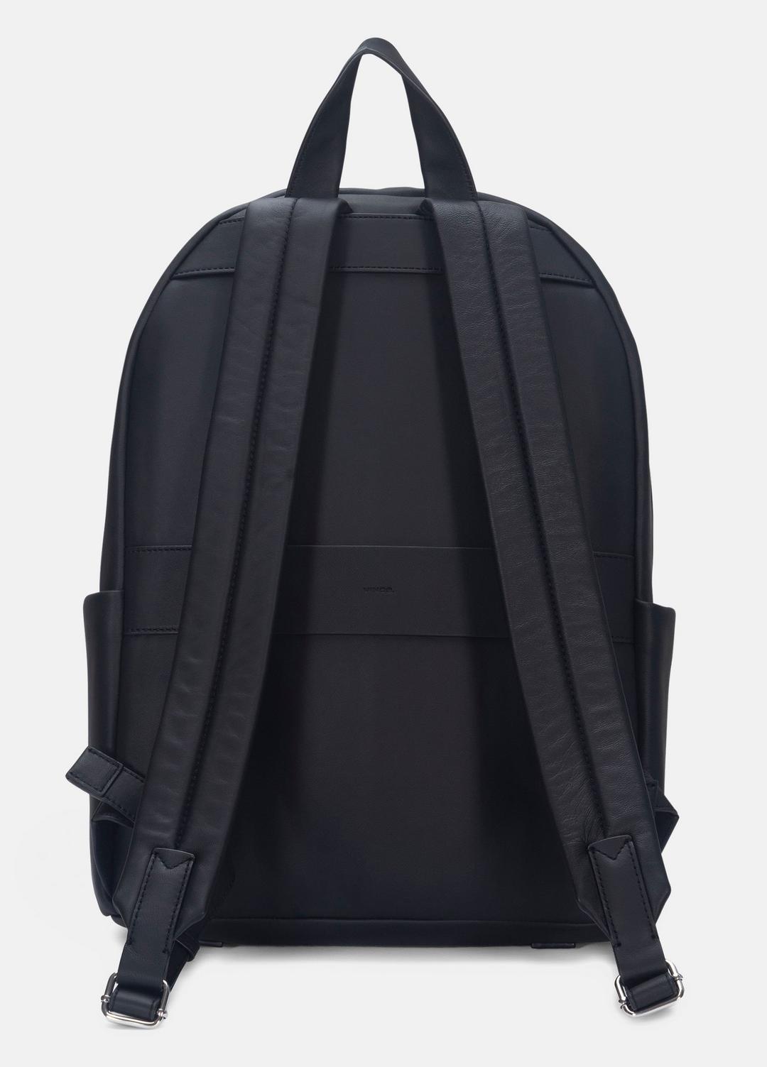 VINCE Men Cavalor Leather Backpack in Bags BLACK