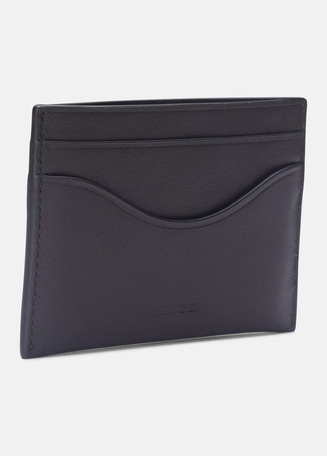 VINCE Men Nappa Leather Cardholder in Bags TOBACCO