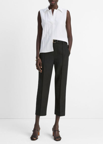 VINCE Sale Utility Tab-Detail Pull-On Pant in Pants & Shorts BLACK