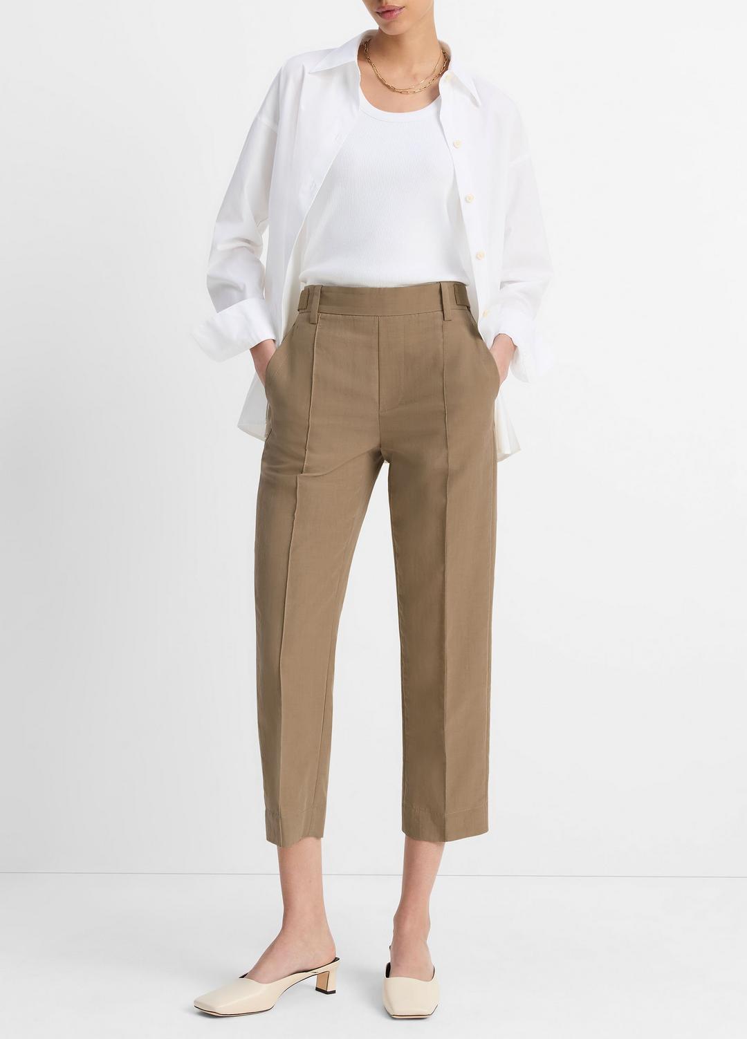 VINCE Sale Utility Tab-Detail Pull-On Pant in Pants & Shorts TAPENADE