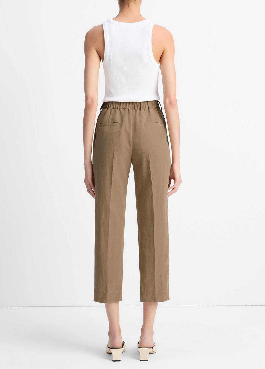 VINCE Sale Utility Tab-Detail Pull-On Pant in Pants & Shorts TAPENADE