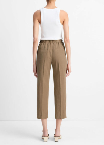 VINCE Sale Utility Tab-Detail Pull-On Pant in Pants & Shorts TAPENADE