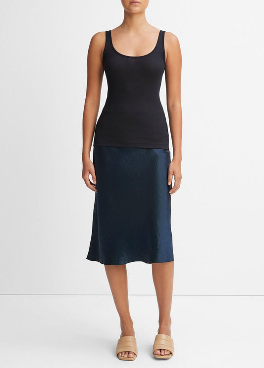 VINCE Sale Scoop Neck Tank in Shirts & Tees COASTAL BLUE