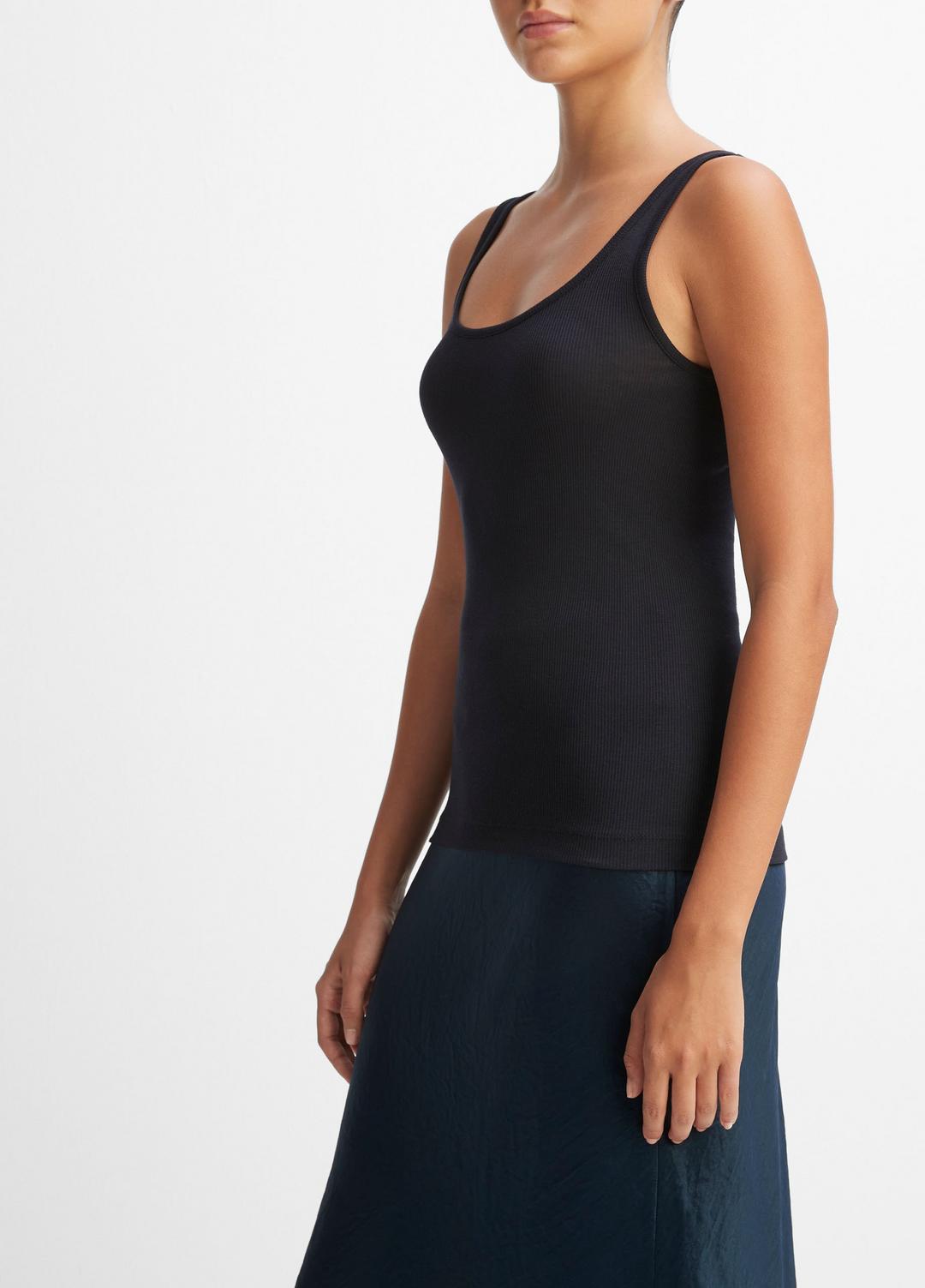 VINCE Sale Scoop Neck Tank in Shirts & Tees COASTAL BLUE