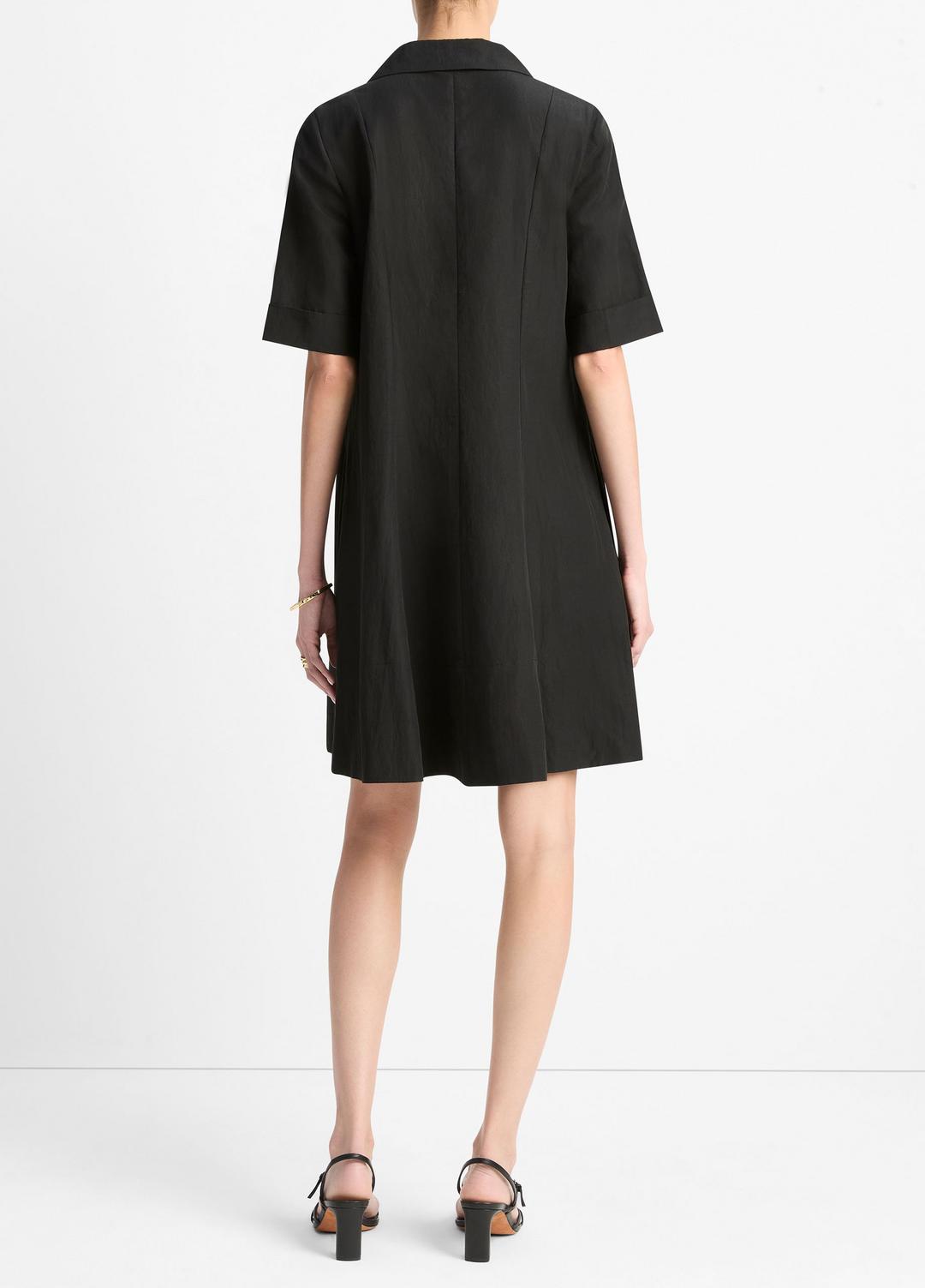 VINCE Sale A-Line Short Dress in Dresses & Skirts BLACK