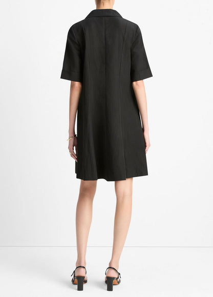 VINCE Sale A-Line Short Dress in Dresses & Skirts BLACK