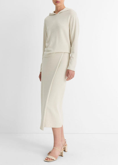 VINCE Sale Cozy Wrap Skirt in Dresses & Skirts HEATHER CERAMIC