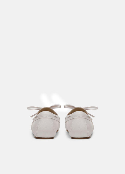 VINCE Sale Marin Leather Lace-Up Loafer in Shoes WHITE/SABBIA