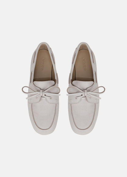 VINCE Sale Marin Leather Lace-Up Loafer in Shoes WHITE/SABBIA