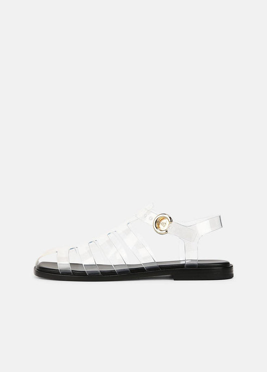 VINCE Sale Melina Jelly Fisherman Sandal in Shoes CLEAR