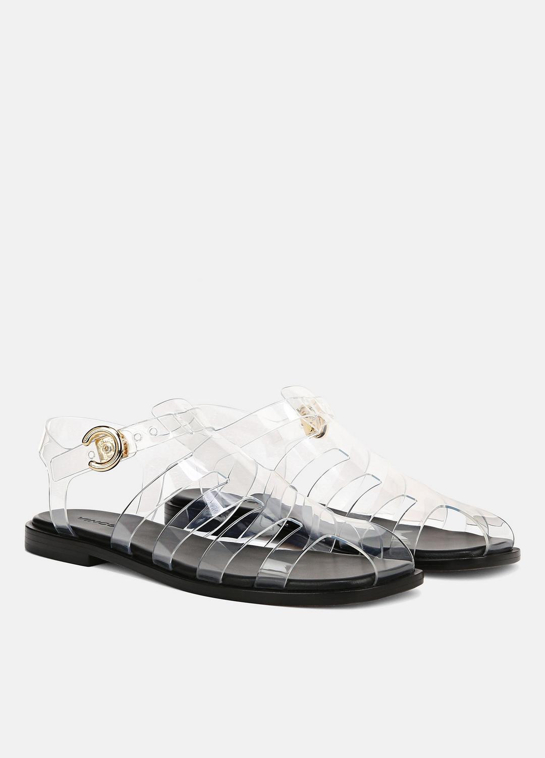 VINCE Sale Melina Jelly Fisherman Sandal in Shoes CLEAR