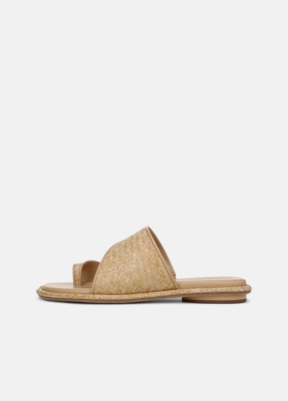 VINCE Sale Lukas Raffia Sandal in Shoes TOASTED WHEAT
