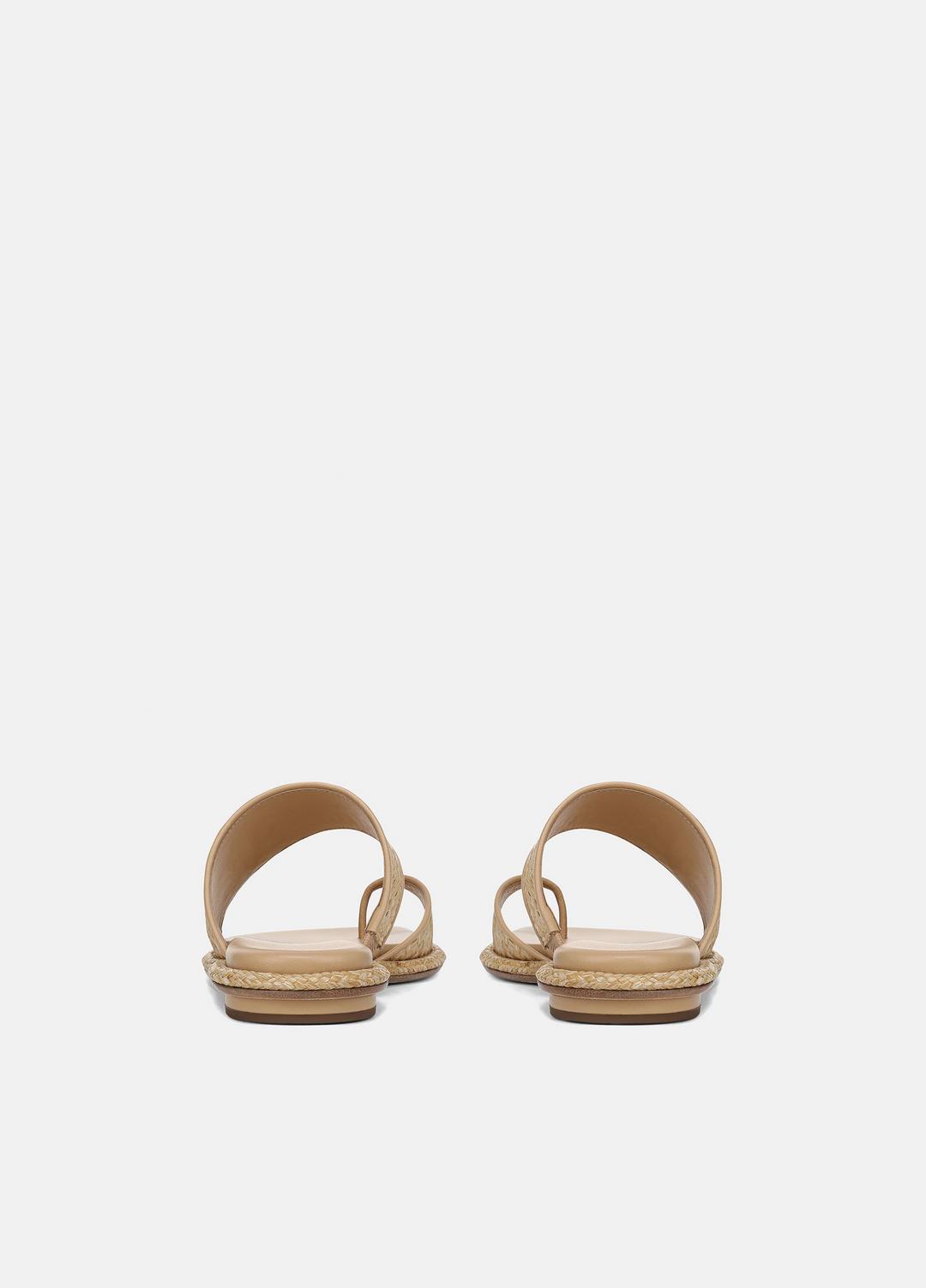 VINCE Sale Lukas Raffia Sandal in Shoes TOASTED WHEAT