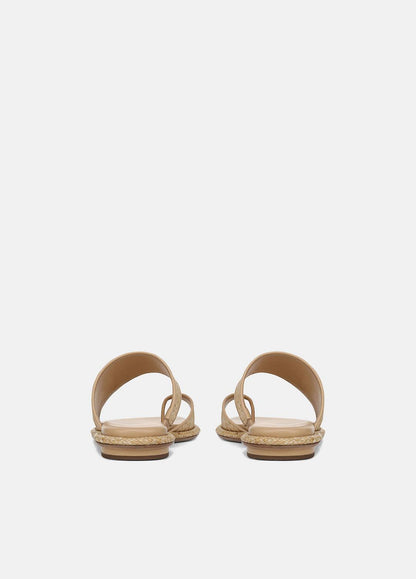 VINCE Sale Lukas Raffia Sandal in Shoes TOASTED WHEAT