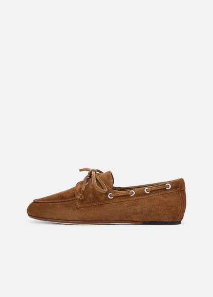 VINCE Sale Marin Suede Lace-Up Loafer in Shoes ELMWOOD