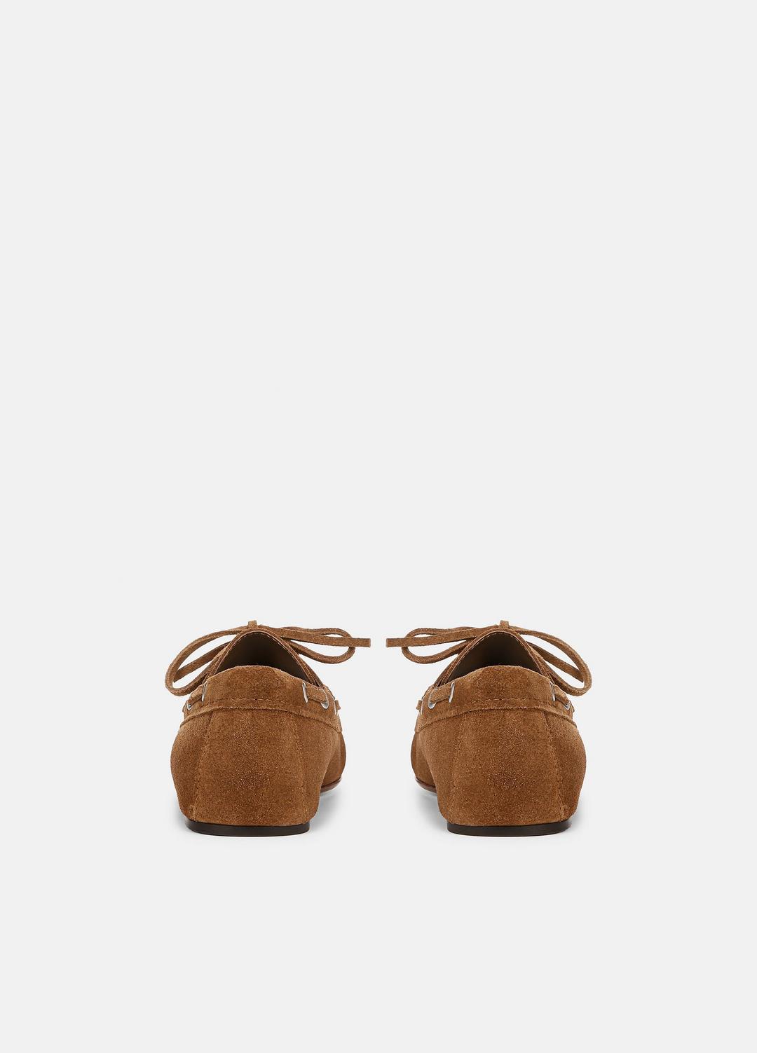 VINCE Sale Marin Suede Lace-Up Loafer in Shoes ELMWOOD