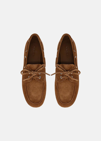 VINCE Sale Marin Suede Lace-Up Loafer in Shoes ELMWOOD