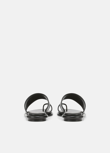 VINCE Sale Lukas Leather Sandal in Shoes BLACK