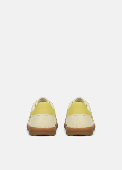 VINCE Sale Oasis Leather & Suede Sneaker in Shoes SAND DUST/STRAW SEED/CHAMOMILE