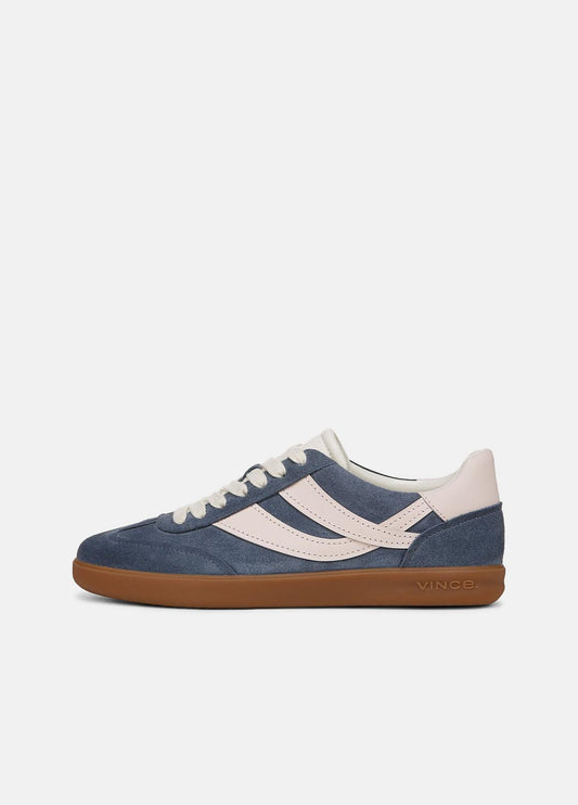 VINCE Sale Oasis Suede & Leather Sneaker in Shoes HUNTINGTON BLUE/POWDER PINK
