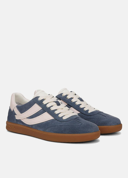 VINCE Sale Oasis Suede & Leather Sneaker in Shoes HUNTINGTON BLUE/POWDER PINK
