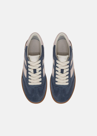 VINCE Sale Oasis Suede & Leather Sneaker in Shoes HUNTINGTON BLUE/POWDER PINK