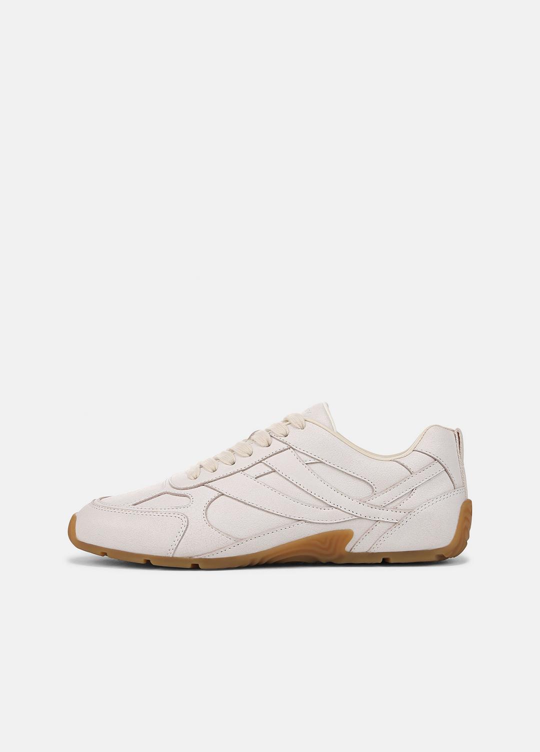 VINCE Sale Mojave Leather & Suede Trainer Sneaker in Shoes SABBIA MULTI