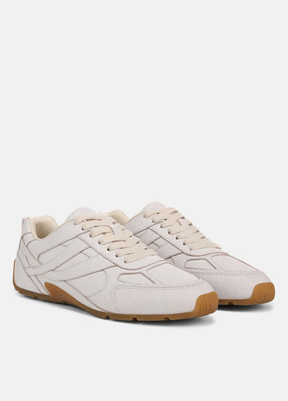 VINCE Sale Mojave Leather & Suede Trainer Sneaker in Shoes SABBIA MULTI