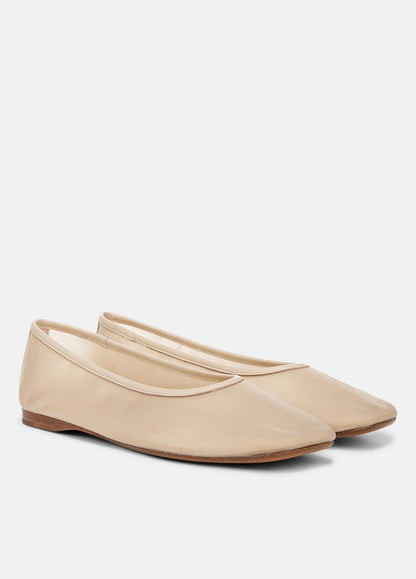 VINCE Sale Leah Mesh Flat in Shoes BIRCH SAND