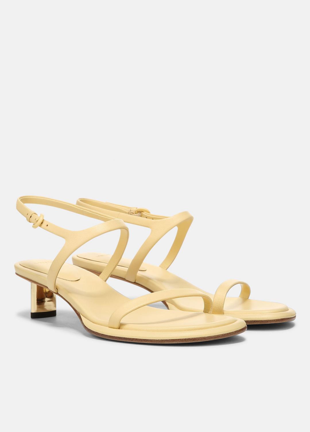 VINCE Sale Ester Leather Sandal in Shoes BUTTER